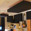 recording studio acoustic absorber treatments ceiling